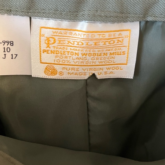 100% Virgin wool Pendleton skirt NWT - Picture 4 of 8